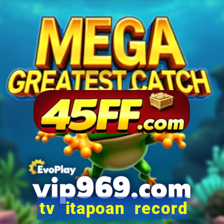 tv itapoan record bahia ao vivo online
